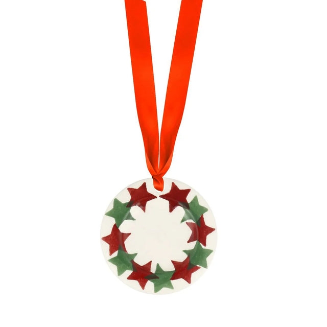 Emma Bridgewater Christmas Stars Tiny Plate Decoration (Boxed)