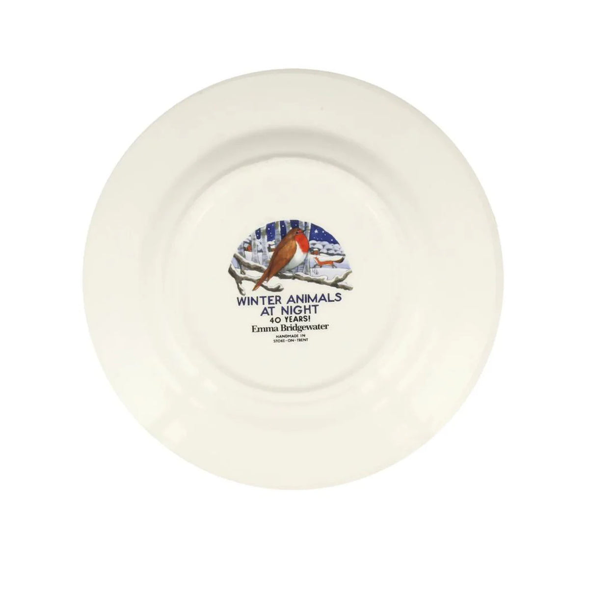 Emma Bridgewater Midnight Robin 8 1/2 Inch Plate – David Shuttle Ltd
