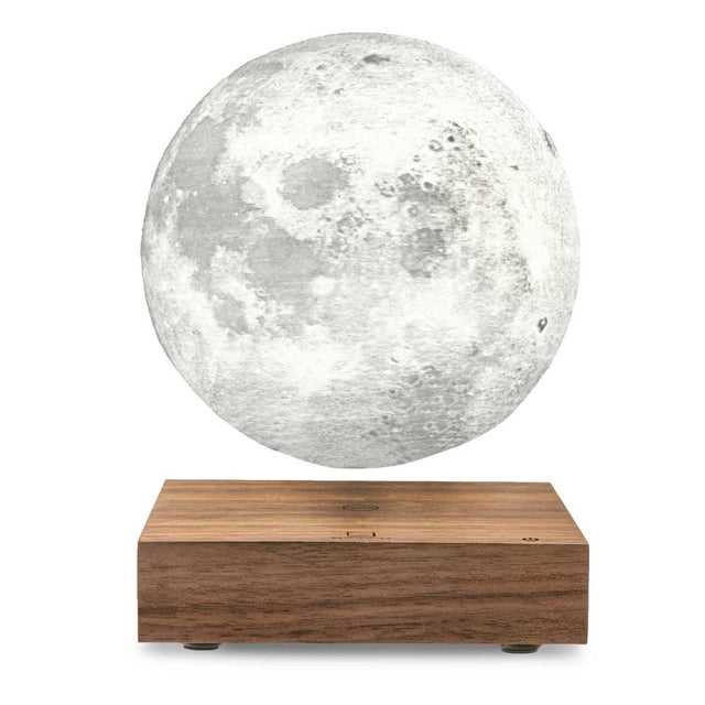 Gingko Smart Moon Lamp with Walnut Base