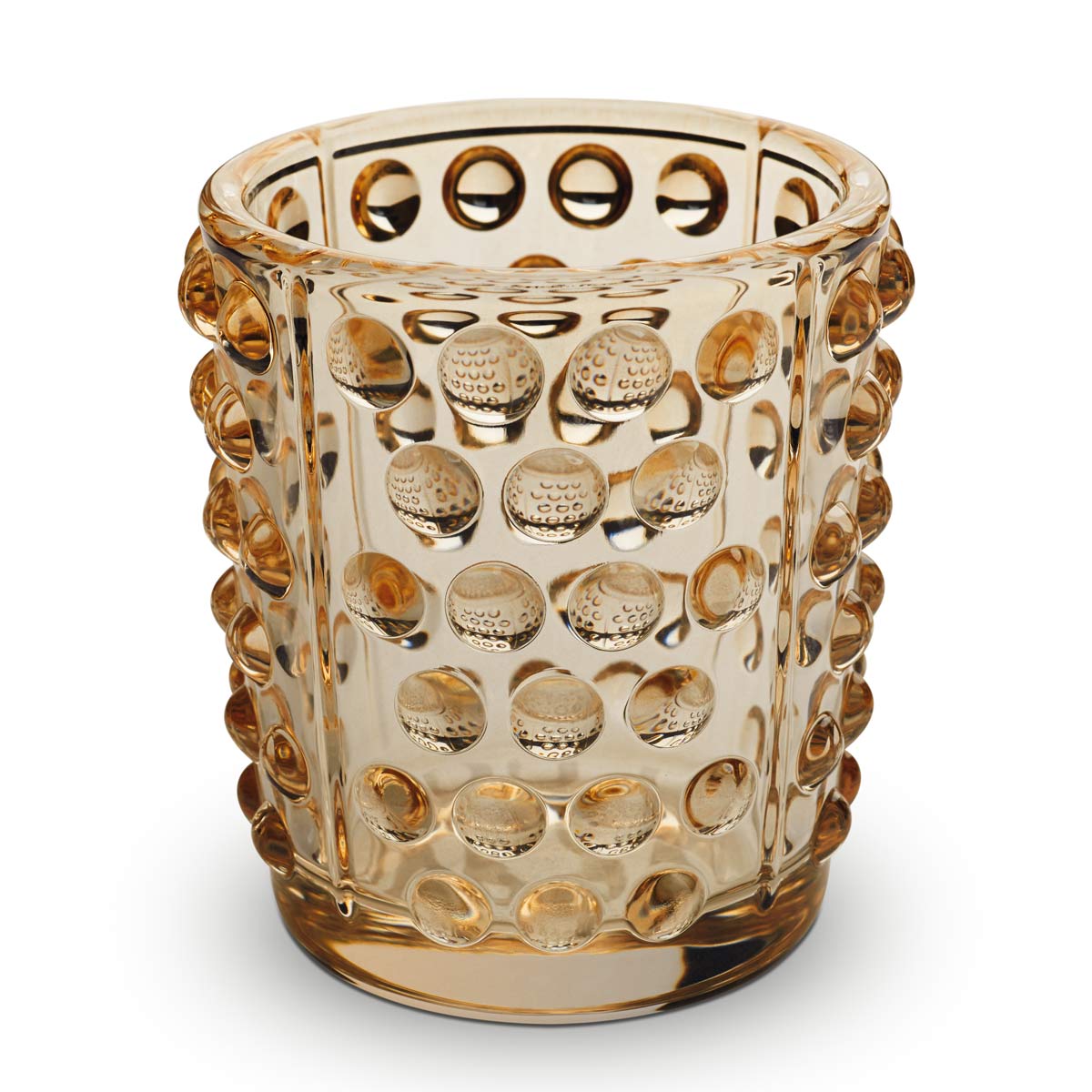 Lalique Mossi Gold Luster Votive 10370000 – David Shuttle Ltd