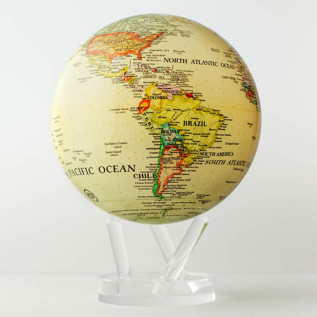 Mova Antique Beige Globe 8.5 inch