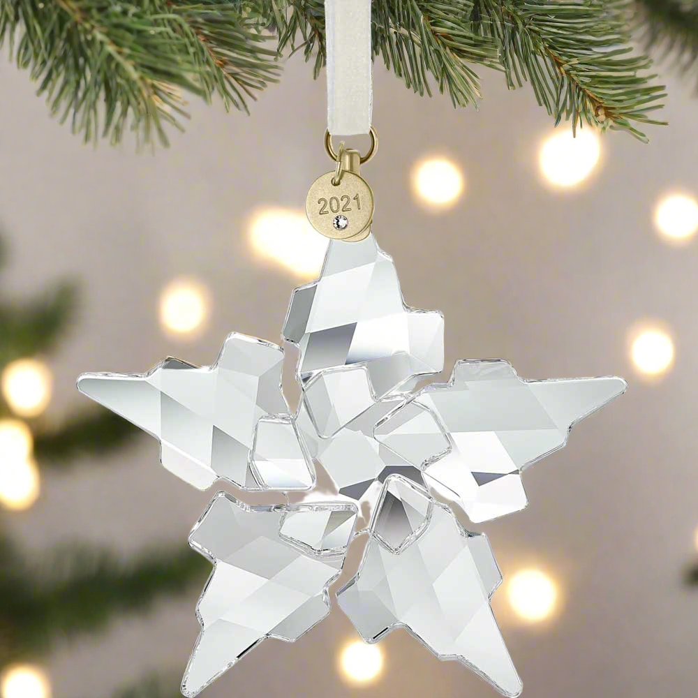 SWAROVSKI【2021年】クリスマスオーナメント Swarovski Annual Edition 2021 Ornament | 5557796 – David Shuttle Ltd