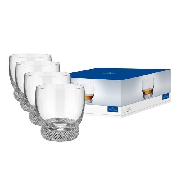 Villeroy & Boch Octavie Old Fashioned Tumbler, Set of 4