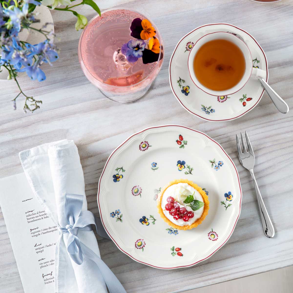 Villeroy&Boch Petite Fleur ビロレイ＆ボッホ プチフルール 大皿 陶器 digjunkmarket