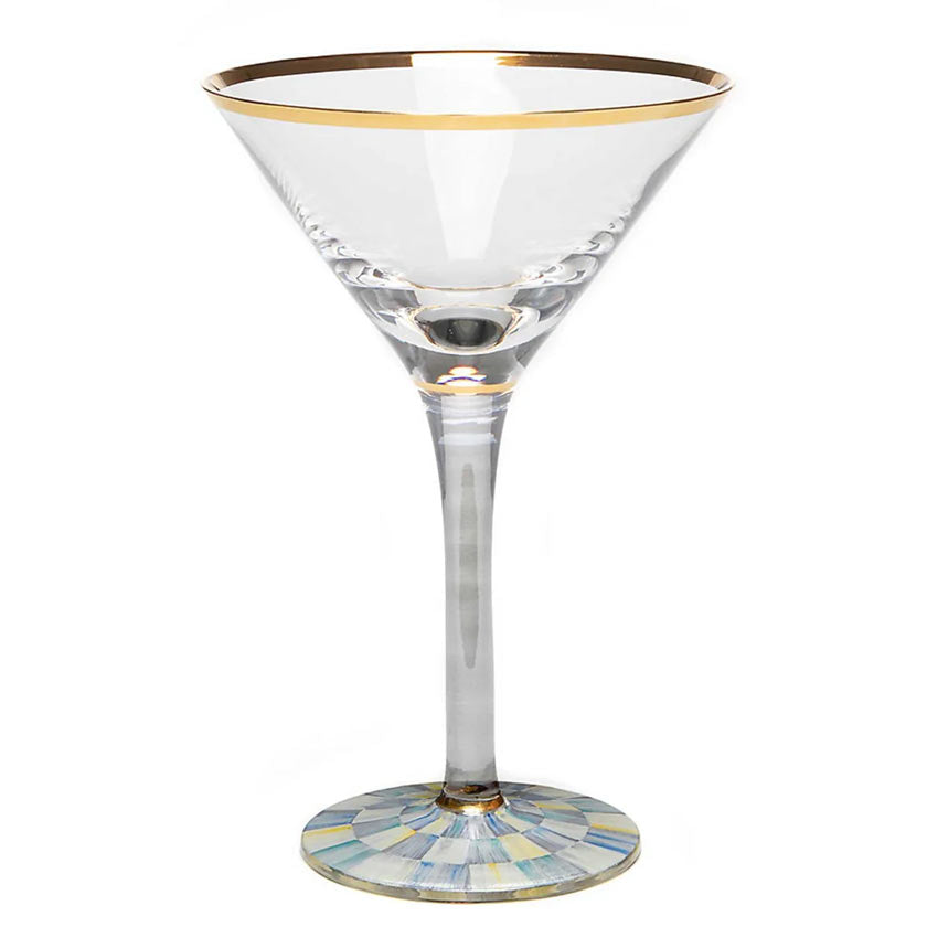 Mackenzie-Childs Sterling Check Glassware – David Shuttle Ltd