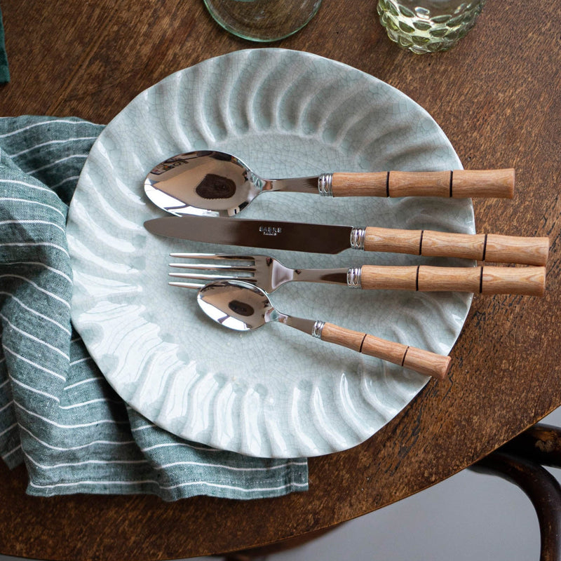 Sabre Bamboo Light Press Wood 22cm Dinner Fork