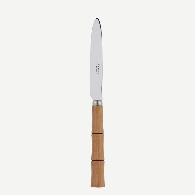 Sabre Bamboo Light Press Wood 20cm Dessert Knife