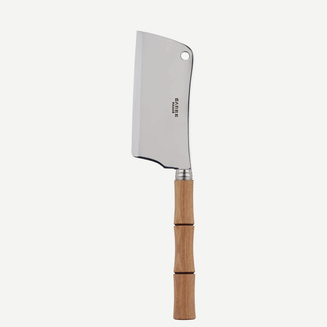 Sabre Bamboo Light Press Wood 20cm Cheese Cleaver