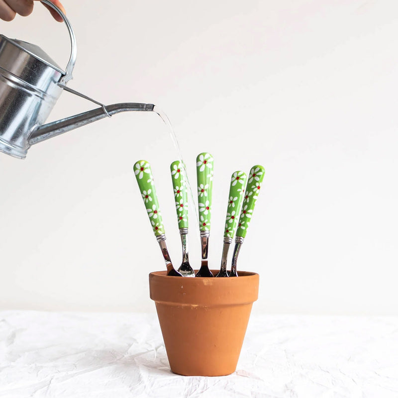 Sabre Daisy Garden Green 22cm Dinner Fork