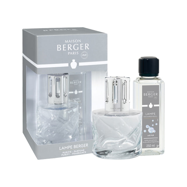 Transparent Spiral Lampe Berger Gift Pack
