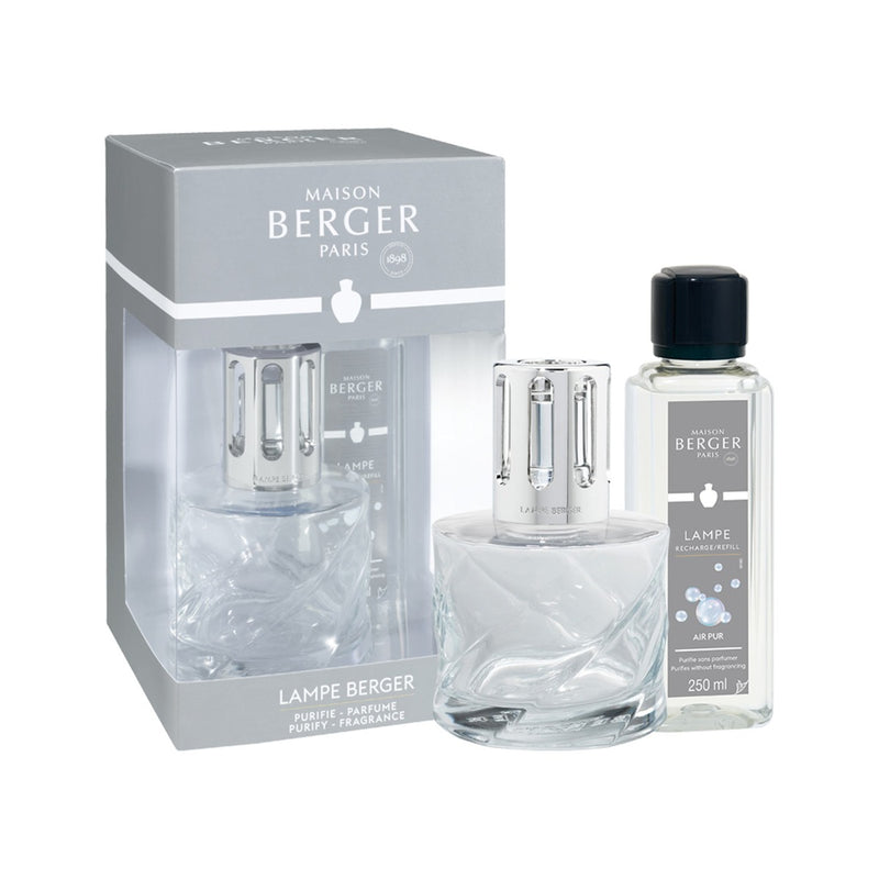 Transparent Spiral Lampe Berger Gift Pack
