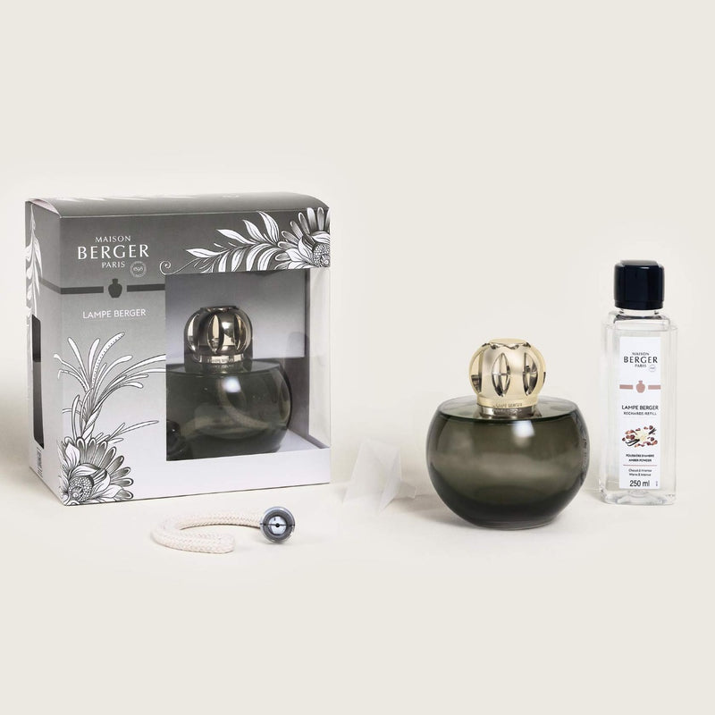 Grey Holly Lampe Berger Gift Set
