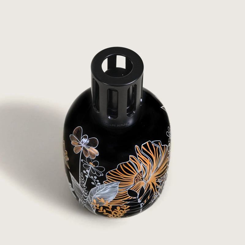 Black Vegetal Porcelain Lamp Berger