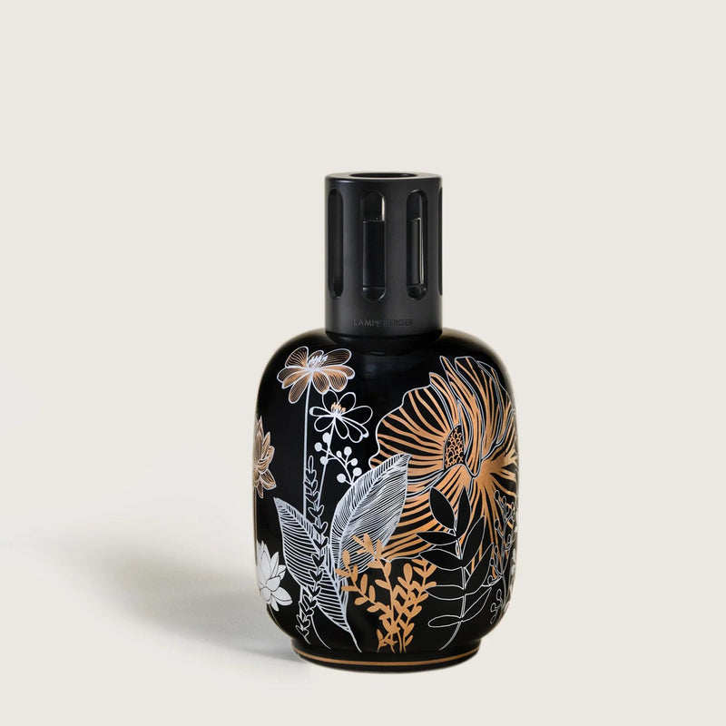 Black Vegetal Porcelain Lamp Berger