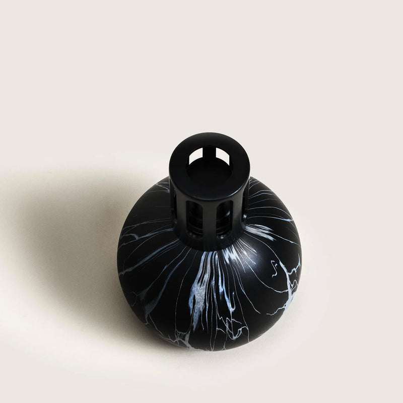 Black Marbled Lamp Berger
