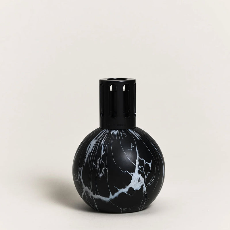Black Marbled Lamp Berger