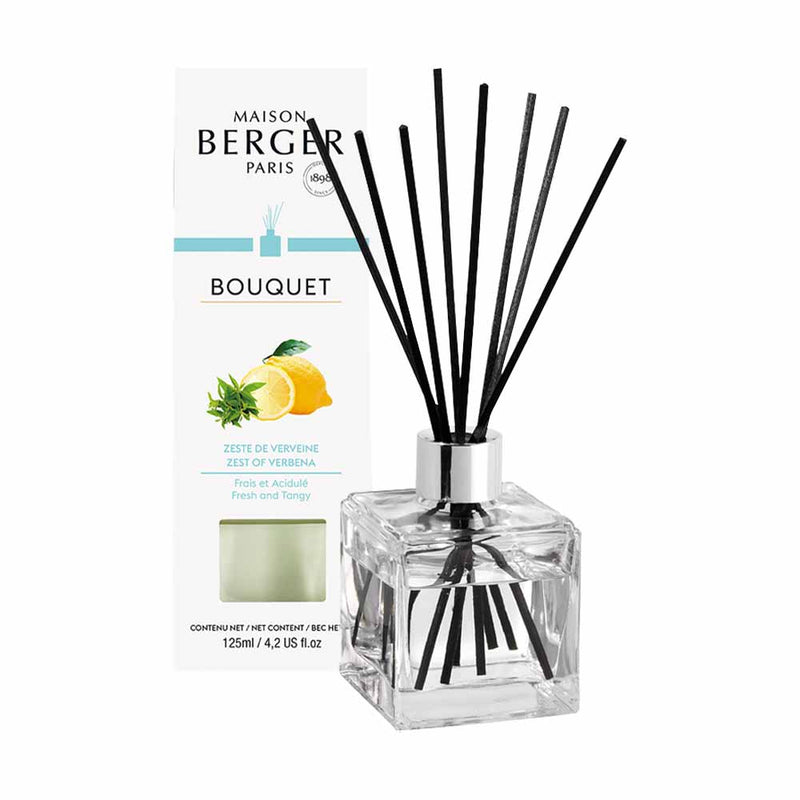 Maison Berger Zest of Verbena Diffuser Cube, Clear