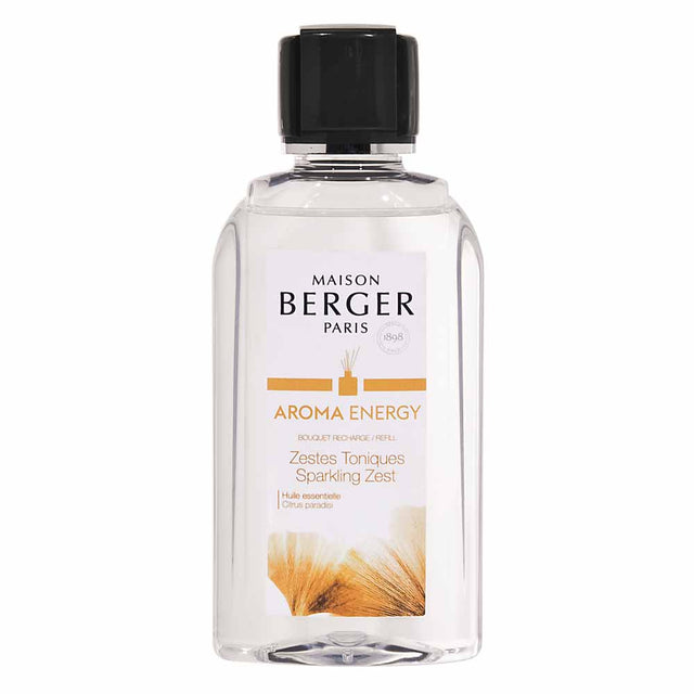 Maison Berger AROMA 200ml Energy Sparkling Zest Scented Bouquet Refill 006283