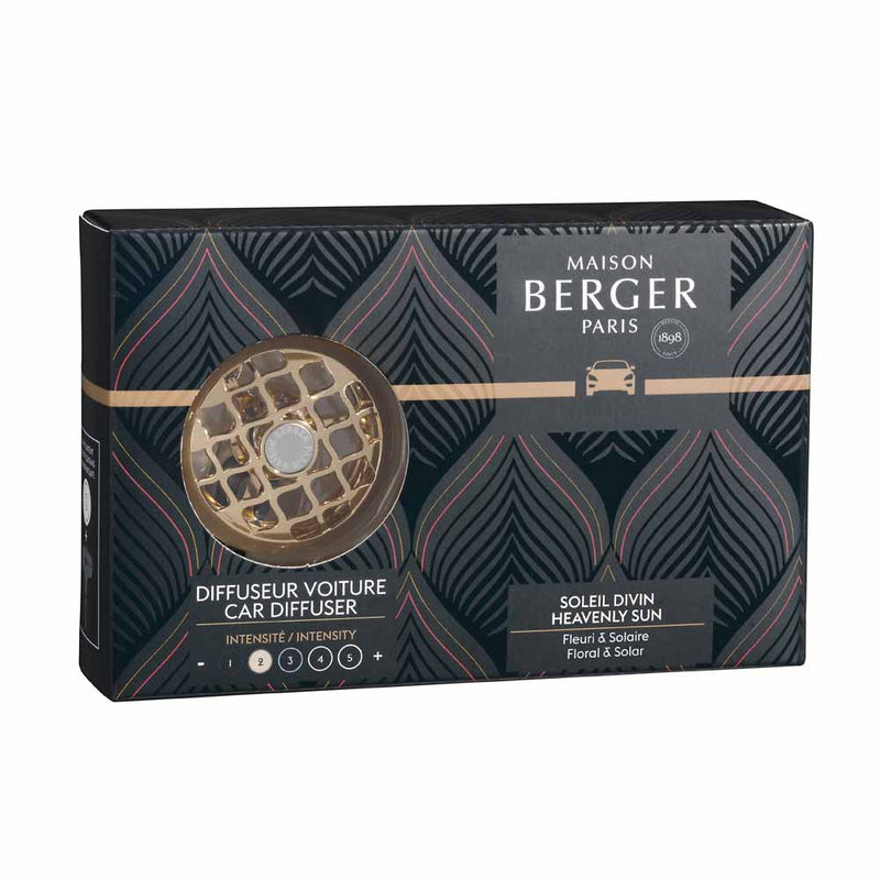 Maison Berger Hevanly Sun Car Diffuser, Gold