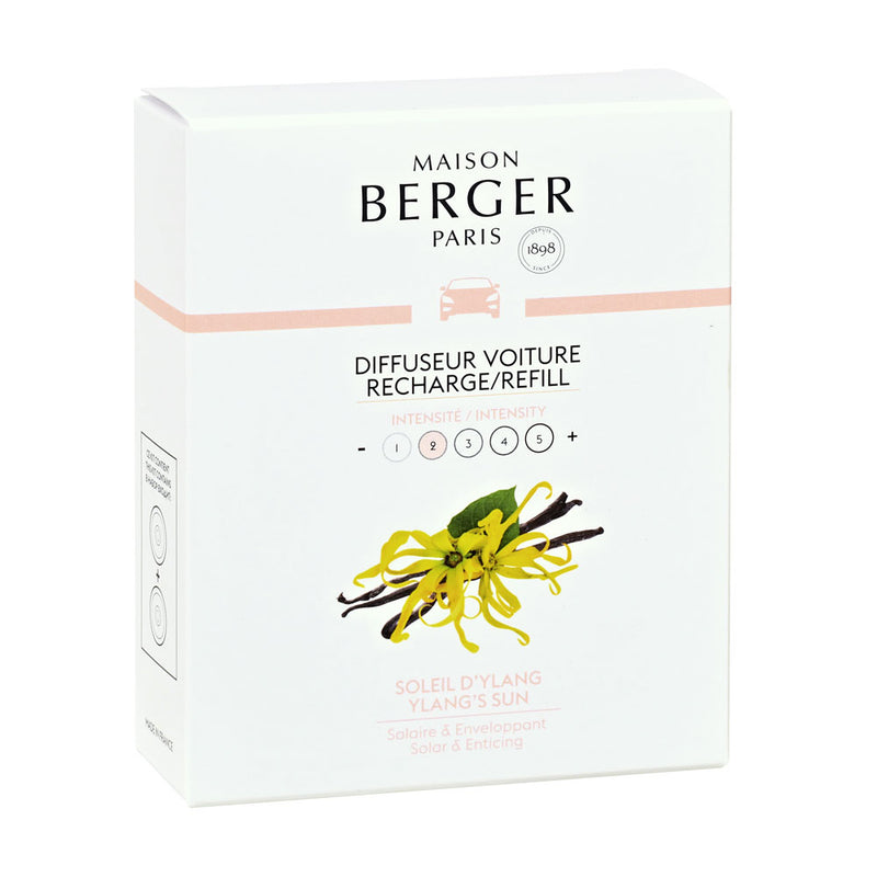 Maison Berger Ylang's Sun Car Diffuser Refills 006422
