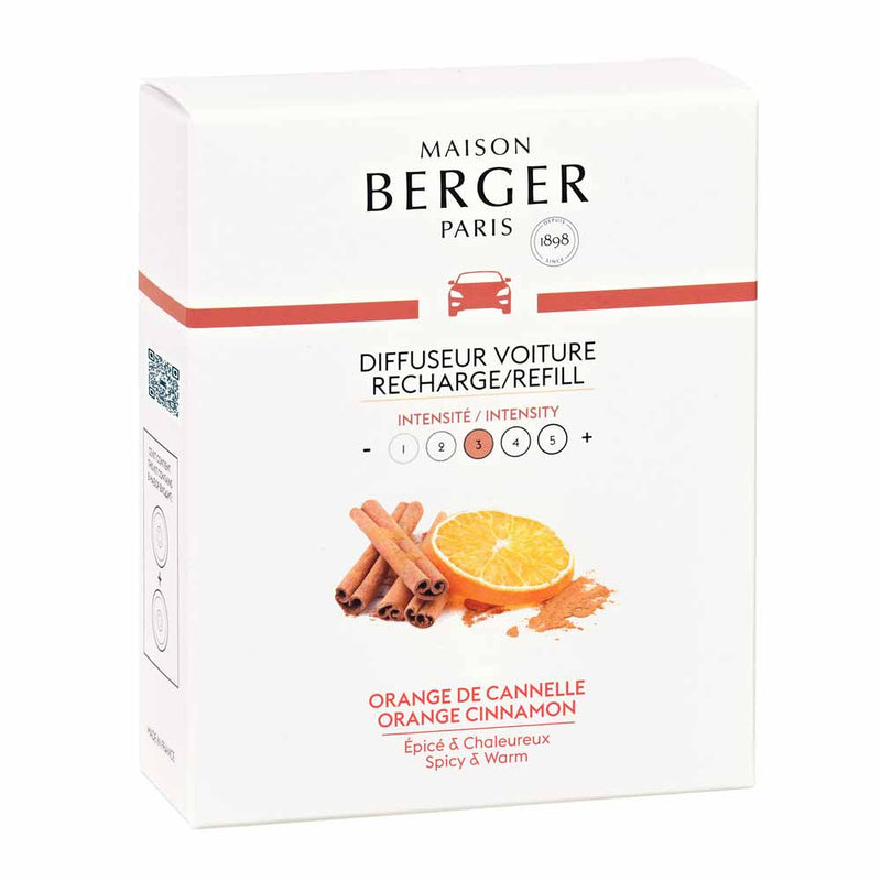 Maison Berger Orange Cinnamon Car Diffuser Refill