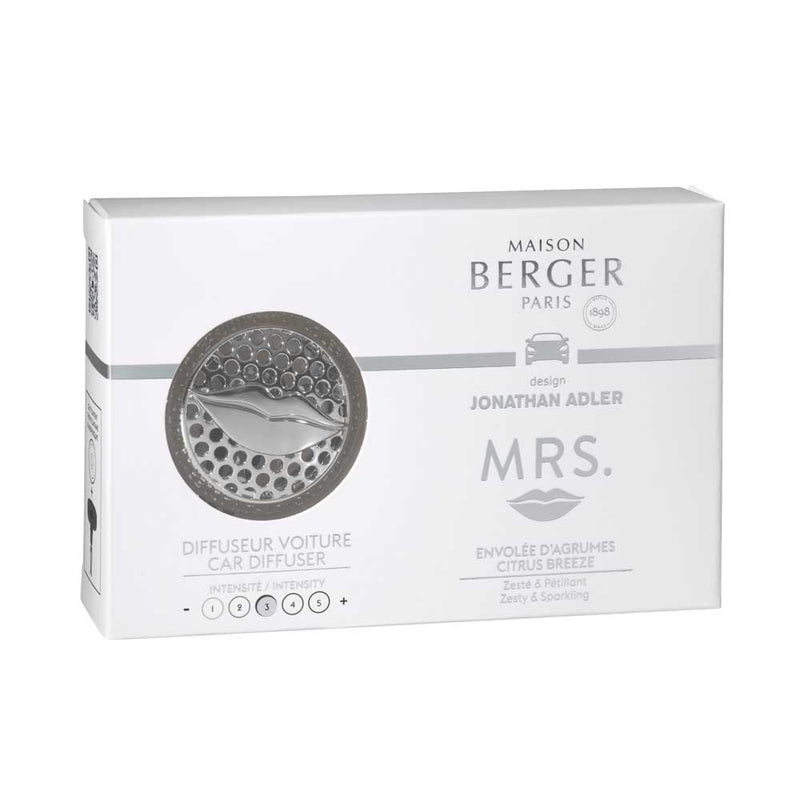 Maison Berger Mrs Citrus Breeze Car Diffuser