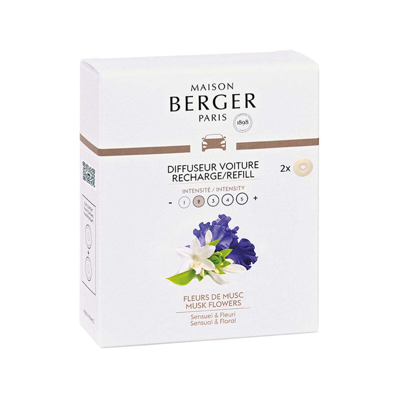 Maison Berger Musk Flowers Car Diffuser Refills

