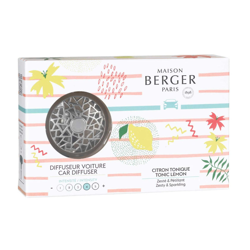 Maison Berger Tonic Lemon Car Diffuser Kit
