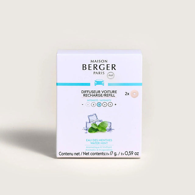 Water Mint Car Diffuser Refills