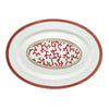 Raynaud Cristobal Rouge Oval Platter,  41 x 30cm