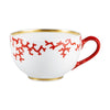 Raynaud Cristobal Rouge Tea cup Extra,  9.3 x 6.2cm