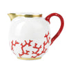 Raynaud Cristobal Rouge Creamer,  4.5 x 10 x 10 x 8.5 cm