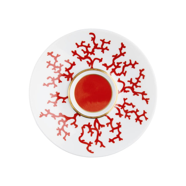 Raynaud Cristobal Rouge Tea Saucer Extra