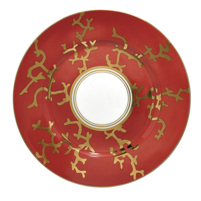 Raynaud Cristobal Rouge Flat Rim Plate,  22 cm