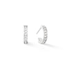 Coeur De Lion Stainless Steel Rainbow Silver Earrings