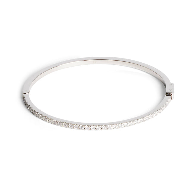 Coeur De Lion Eternal Love Silver Bangle