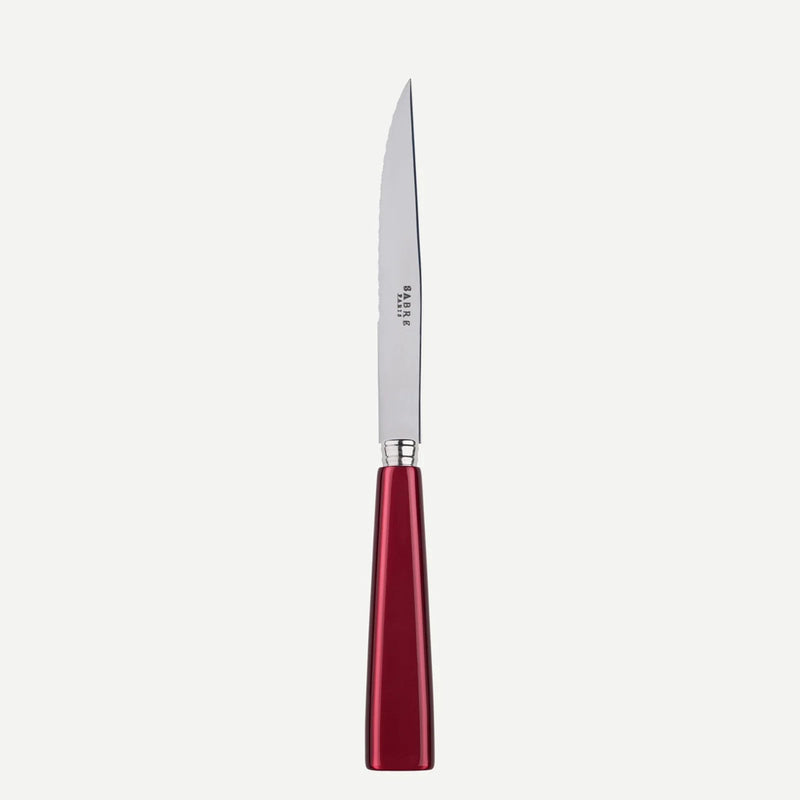 Sabre Bistrot Icone Red 22cm Steak Knife