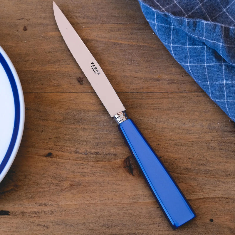 Sabre Bistrot Icone Lapis Blue 22cm Steak Knife