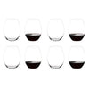 Riedel Big O Wine Syrah Tumblers, Set of 8