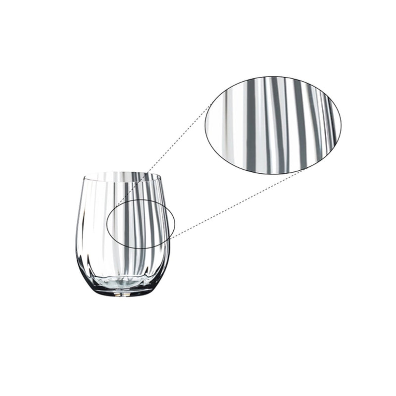 Riedel Tumbler Collection Optical O Whisky, Set of 2