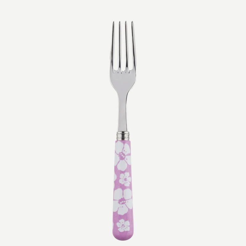 Sabre Daisy Hawaiian Flower Pink 22cm Dinner Fork