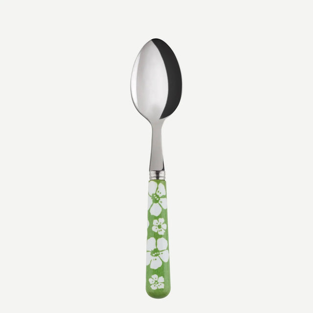 Sabre Daisy Hawaiian Flower Garden Green 16cm Tea Spoon