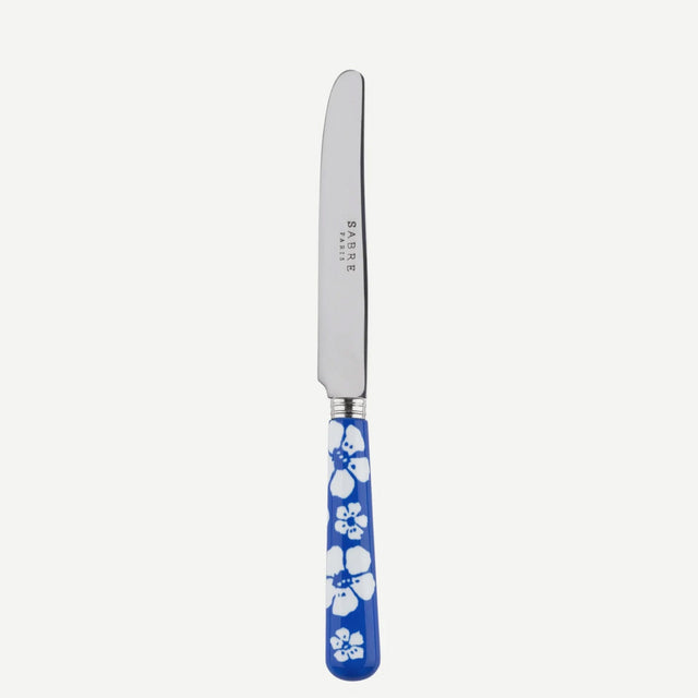 Sabre Daisy Hawaiian Flower Lapis Blue 17cm Breakfast Knife