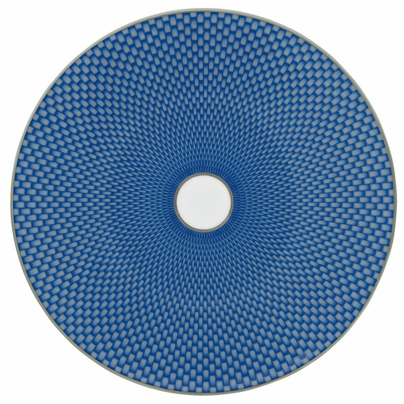 Raynaud Tresor Bleu Coupe Flat Plate,  22 cm