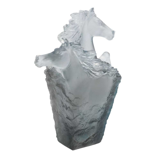 Daum Cavalcade Grey Blue Pencil Holder