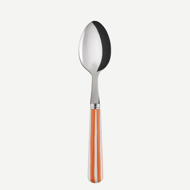 Sabre White Stripe Orange 16cm Tea Spoon