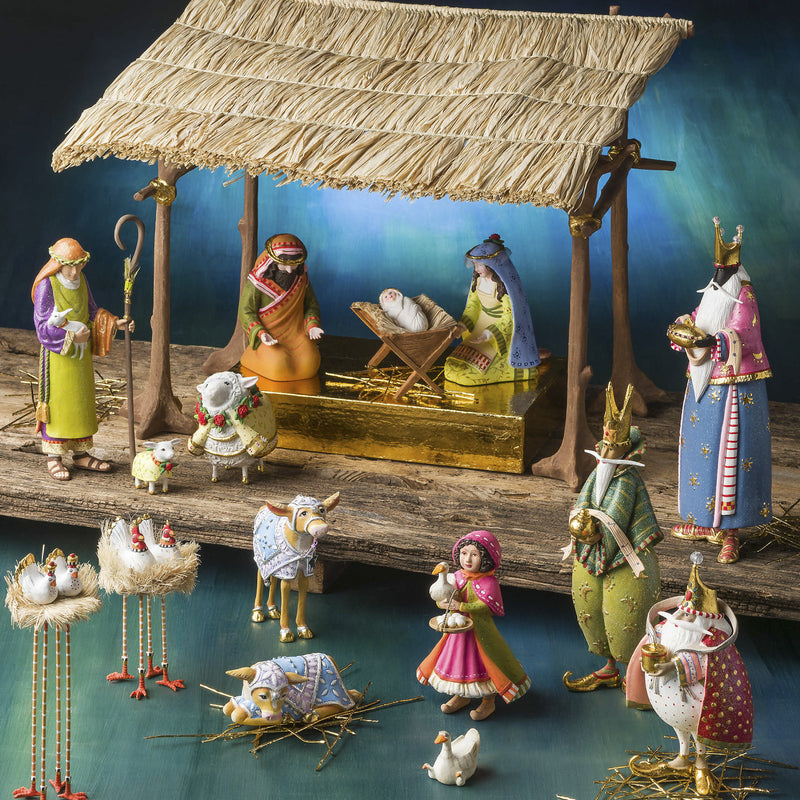 Mackenzie-Childs Patience Brewster Nativity Holy Family Figures