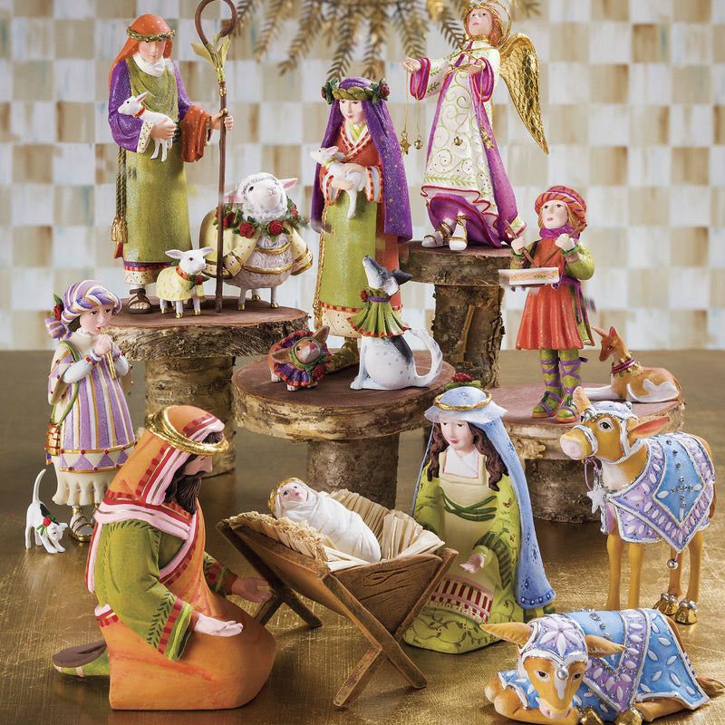 Mackenzie-Childs Patience Brewster Nativity Holy Family Figures