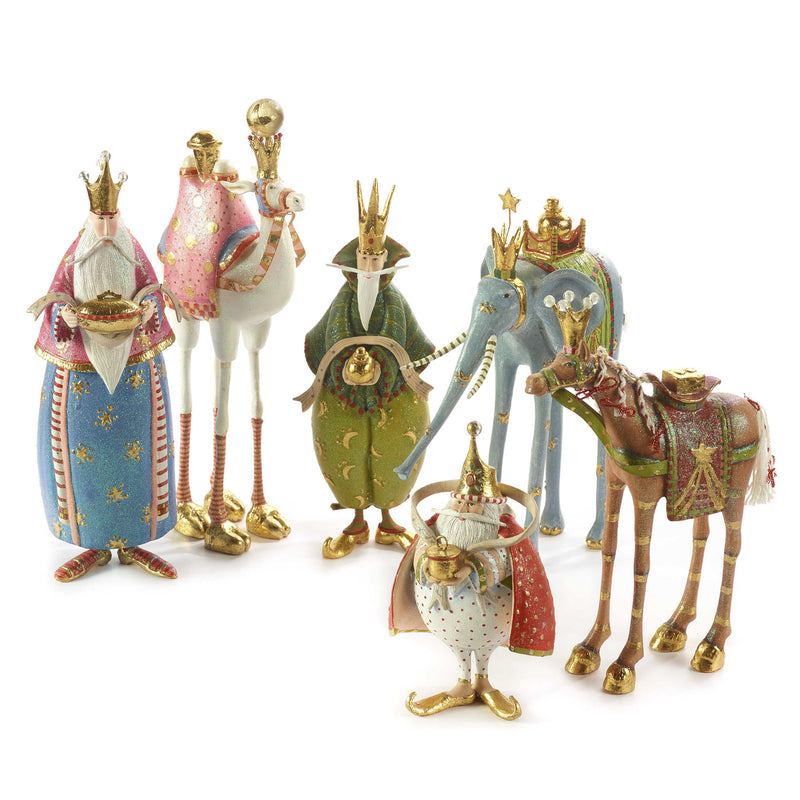 Mackenzie-Childs Patience Brewster Nativity Magi Figures