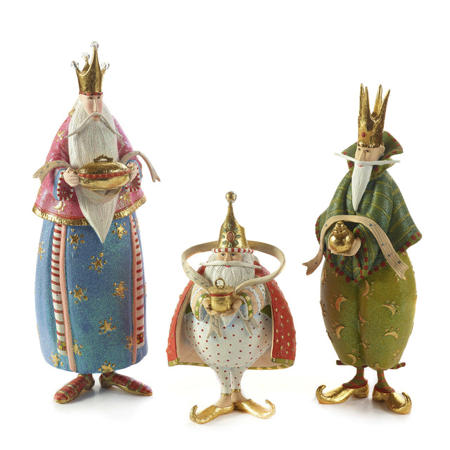Mackenzie-Childs Patience Brewster Nativity Magi Figures